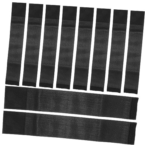 Alipis 10piezas Banda De Conmemorativa para Funerales Elástica para Fútbol y De Negro De para Eventos De Duelo