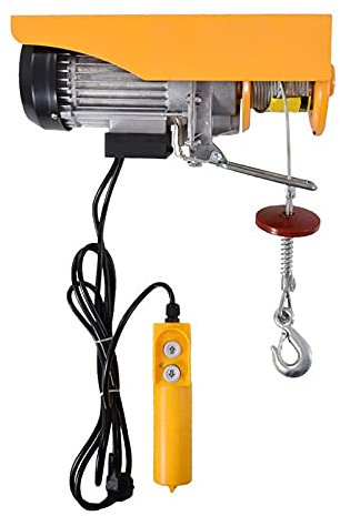BDKSEXBF 510W Drahtseil-Elektrohebezug, 100-200Kg 12M/Min Mini-Elektrohebezug Kleiner Hebezug für Zuhause