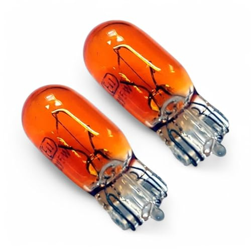 For Honda Civic Orange/Amber Side Indicator Bulbs 501 Side Tail Pair (00-05)