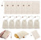 12 Pcs Bolsa De Jabón Algodón Sisal Natural Bolsas Para Jabón Sólido Exfoliación Jabón Para Ducha Bolsas de Fibras Naturales Para Espumar Exfoliación Masaje Cuidado de