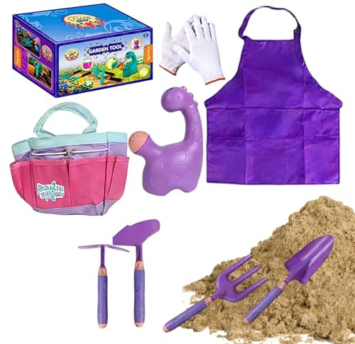 Attrezzi da giardino per bambini | Pala di sabbia per allentare il terreno, 9 pezzi attrezzi da giardino per bambini | per bambini, balcone, cortile, fattoria, vivaio, prato fiorito