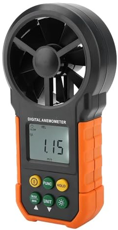 Digital Anemometer, Digital Anemometer Wind Speed Meter Air Volume Measuring