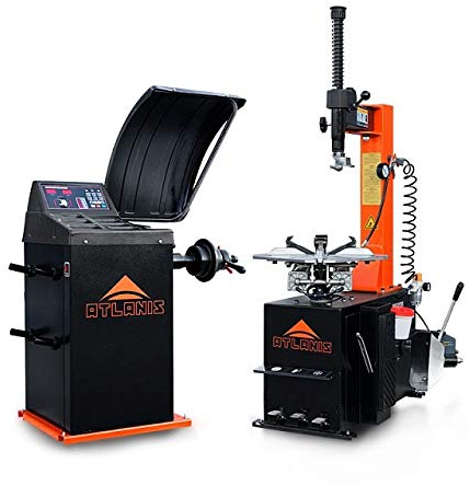 ATLANIS Reifen Montiermaschine und Wuchtmaschine A-HA-1000-230V1S-V02 und A-HA-2000-230V-V02 im Set