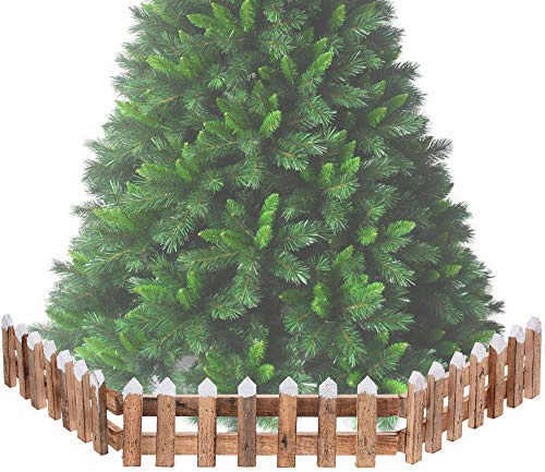 URBN Toys Set recinzione per albero di Natale, in legno naturale