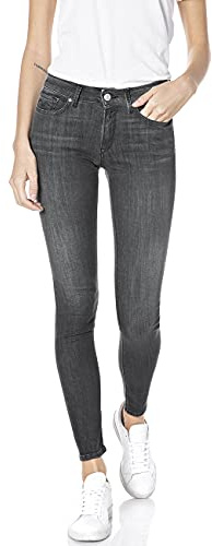 REPLAY LUZIEN, Jeans para Mujer, Negro (Black 098), 28W / 30L