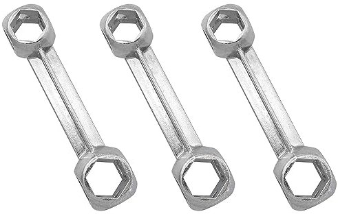 TAODAN Sechskant-Knochenschlüssel, 3-teiliges Fahrrad-Reparatur-Werkzeug-Set, 6 16 mm, 20-in-1 Fahrrad-Multitool, tragbares Fahrrad-Mechaniker-Reparatur-Werkzeug-Set mit Fahrrad-Knochenschlüssel für