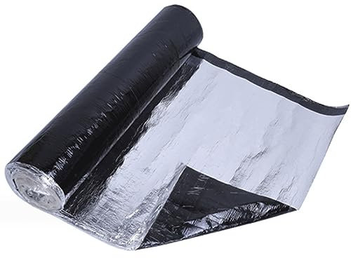 Ruban de Papier D'aluminium en Caoutchouc Butyle, Bande d'étanchéité Bitumeuse et alu, Ruban Super de Réparation étanche Reparation Fuite d'eau Convient pour Fuite de toit, Fissure de Surface ( Size :