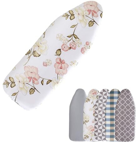 JEDAL Bügelbrettbezug 100% Aus Baumwolle, Universal Bügeltischbezug 90~120x30~38cm, Ersatzbezug Für Bügelbrett, Bügeltischbezüge Für Dampfbügeleis (Color : D, Size : 15x47(38x120cm))