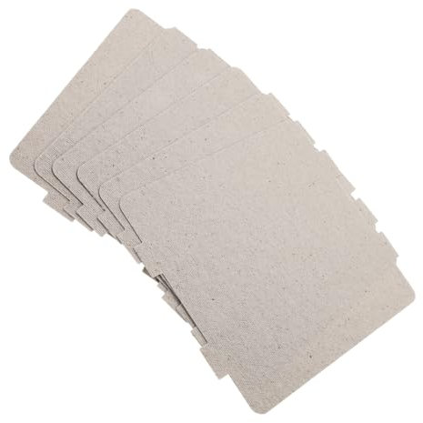 Alipis 6pezzi Coperture Waveguide Per Microonde Mica Accessorio Di Riparazione Per Forno Protezione Mica Sostitutivi Per Cottura Sicura e Duratura
