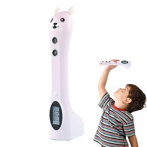 Estadiómetro de ultrasonido – Dispositivo de medición de altura de mano | Estadiómetro portátil Medición de altura médica, dispositivo de estadiómetro de ultrasonido para niños y adultos, para