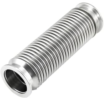 KF25 Normal Type 1200-4000mm High Vacuum Bellows Stainless Steel SS304 KF Bellows Hose Bellows KF25 Forming Wave Bellows Tube(1200mm long)