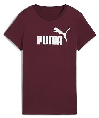 PUMA T-shirt unisex ESS No. 1 Logo Tee (S) (confezione da 1), Lilla, L