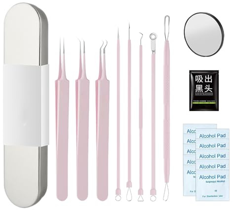 Kit De Herramientas Para Extractor De Granos Juego de Herramientas para | Productos De Precisión Para El Cuidado De La Piel Con Empuñadura Antideslizante
