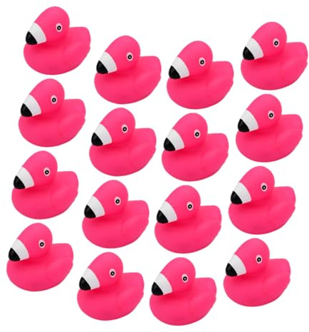 Beaupretty 48pcs Flamingo Bath Toys for Kids, Pink Cartoon Animal Water Toys, Infant and Toddler Pool Bath Shower Playing Set