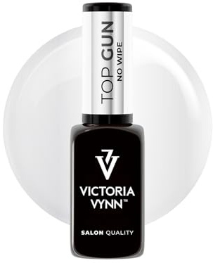 Victoria Vynn Gel Polish TOP GUN No Wipe UV/LED Top Coat – Clear Finish, No Blue Hue - 8ml