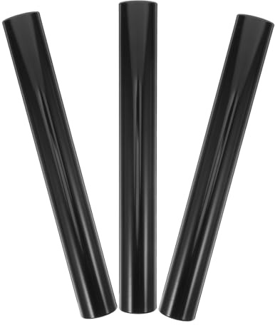 Healifty 3 Pezzi Bastoni Staffetta in Alluminio Testimone per Corse su Pista e Campo Alta visibilità per Gare Sportive Accessori Competizione Resistente per Scuola e Outdoor
