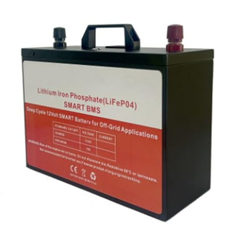 JHKJ Batería de Plomo-ácido LiFePO4 de 12,8 V, 60 Ah, 80 Ah y 100 Ah, de Gran Capacidad, para Almacenamiento de energía en Exteriores y vehículos recreativos.,12.8v,60Ah