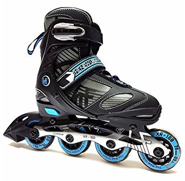 KRF Xr-180 - Patines en línea para Hombre, Color Negro, Talla S (30-33)