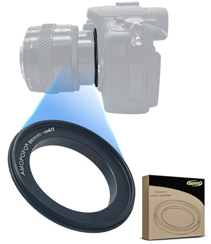 Micro 4/3 to 55mm Retroadapter/55mm-M4/3 Makro Umkehrring Ring,Kompatibilität Micro Four Thirds 4/3 Kamera,GX1 GF2 G1 GF1 G10,OM-D E-M10 II,Pen-F E-PM2 E-PL2,für Makroaufnahmen