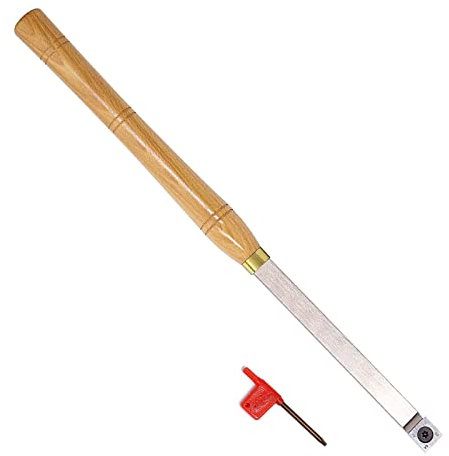 Drechseleisen 1 Teiliges, Hartmetall Drechselmesser Round/Square/Diamantform, Drechselbank Für Holz Drehwerkzeuge Drechselwerkzeug Drehfinisher-Werkzeug Für Handwerksliebhaber,Square