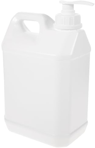 EXCEART 2. 5L Pump Bottle Dispenser Jug Empty Shampoo Bottles Refillable Hand Soap Container for Dish Soap Liquid Soap Shower Gel