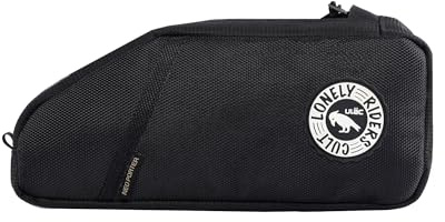 ULAC Borsa Telaio Bici Accessori - Borsa Bici Telaio Impermeabile 1,2L Portaoggetti Complementi Bici Borsa Telaio MTB Fissaggio Tubo Superiore 18x9x5,5 cm per Attrezzi Ciclismo