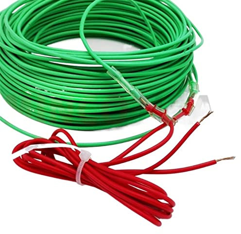 Styire Cable de calefacción de Invernadero Cable de calefacción de Suelo de Calentador de Invernadero for Plantas Vegetales (Size : 30 Meters)