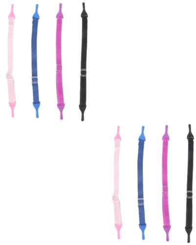 CANIGHT 2 Sets Unverzichtbares Zubehör Zur Brillenbefestigung Weiche Brillenketten Vielseitiges Für Brillen 4 Stück * 2