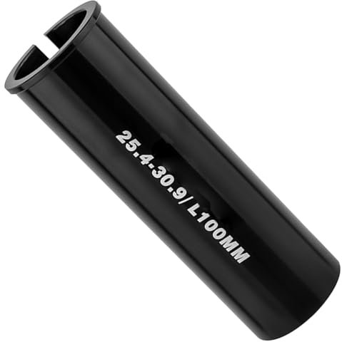 Fahrrad-Sattelstützen-Unterlegscheibe, Sattelstützen-Adapter,Sattelstützen-Expander-Hülse-Konvertierungshülse - Reduzierhülse aus Aluminiumlegierung, Unterlegscheibe für gefederte Sattelstütze, Sitzro