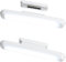ROTRES Lampada da Specchio a LED per Bagno,24cm Lampada da Specchio a LED,Dimmerabile Luci Specchio Make Upm,Lampada Armadio Magnetica Ricaricabile 2000mAh,Rotazione di 80°,Per specchi,armadi,pareti