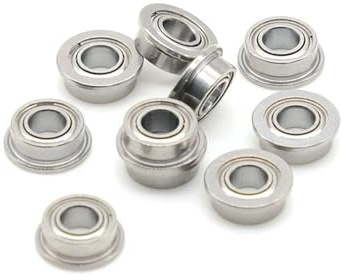 MF63ZZ 3 * 6 * 2,5mm Flansch Lager Rillen Kugellager 10 stücke
