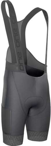 SQlab Bibshorts ONE14, Unisex Radhose, Radlerhose in schwarz für Gravelbike, Bibshorts mit Trägern, in verschiedenen Größen
