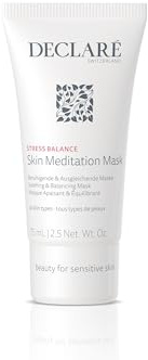 Declaré Skin Meditation Mask 75ml – Beruhigende & ausgleichende Maske für empfindliche Haut – Lindert Trockenheit & Rötungen mit Aloe Vera, Acovado Öl, Vitamin E & Bisabolol – Für umweltbelastete Haut