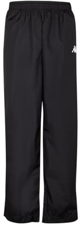 Kappa Foggia 2 Pantalones Cortavientos, Unisex Adulto, Negro, 2XL
