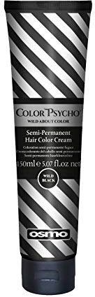 Osmo Color Psycho Wild Black Semi Permanent Hair Colour Cream Dye 150ml