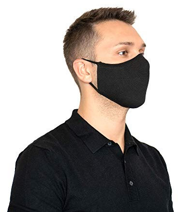 Relaxsan UNIMA [Noir] – Bande respirant LUXURY – très léger filé Dryarn et argent X-Static lavable et réutilisable