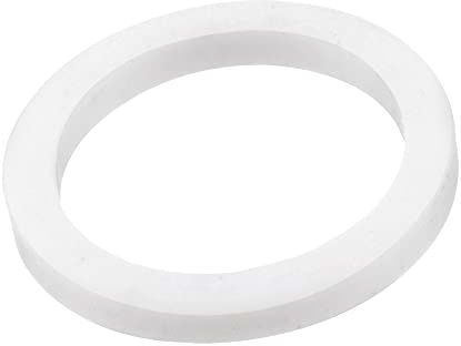 sourcing map 10er Pack PTFE Flachdichtung 18mm ä.D. 14mm i.D. 2mm dick Flanschdichtung weiß
