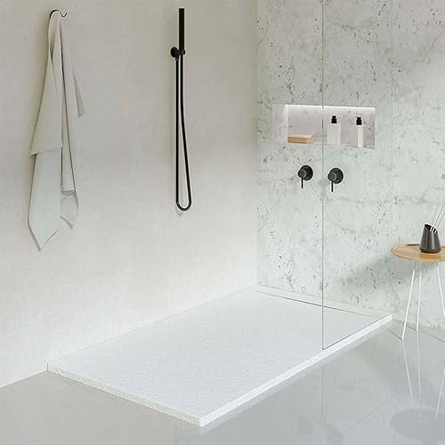 KOES - Plato de Ducha de Resina Modelo LIENA – 70x170 – Blanco RAL 9003