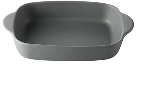 Lasagnera Formaggio in ceramica Piastra al forno Piatto da forno Vassoio Piatti western Piatti occidentali Forno Colore solido Gratin piatti ciotola for stoviglie ad alta temperatura Teglie da Forno (