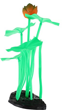 Toddmomy 3stücke Decorative Aquarium Ornament Künstliche Lotusblume Für Aquarien Leuchtend Für Fischbehälter Und Wohnräume Pflegeleicht Und Langlebig