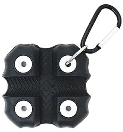 Vdaxvme Archerys - Extractor de flechas de silicona con clip para cinturón, extractor de flechas, pinzas duraderas