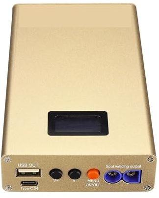 Soldador por puntos a batería, Soldador por puntos portátil DX10, máquina de soldadura por puntos con batería ajustable OLED, herramientas de soldadura, níquel de 0,12/0,15mm for bolígrafos de punto 1