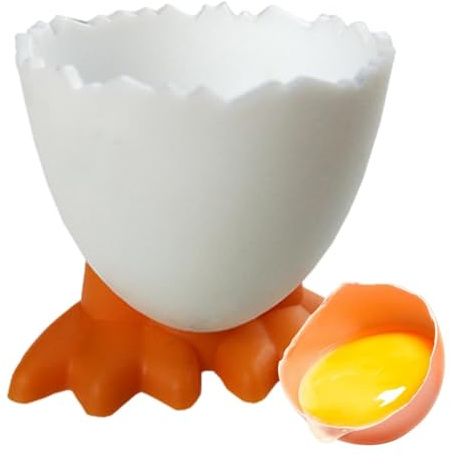 Lot de 3 coquetiers - En plastique - Pour - Avec motif de dessin animé - Avec un décapsuleur - En plastique - - Pour doux