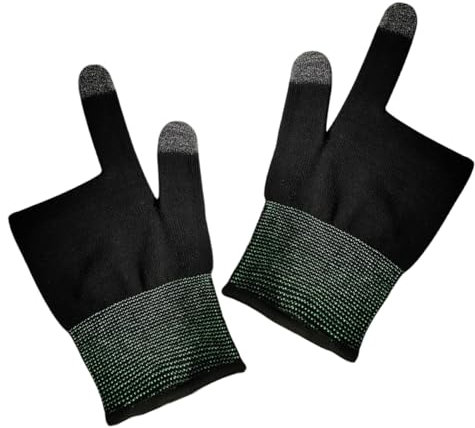 GANAZONO Gaming Fingerhandschuhe Atmungsaktiv Elastisch Hautfreundlich rutschfest Für Damen Herren Mobile Games Winter