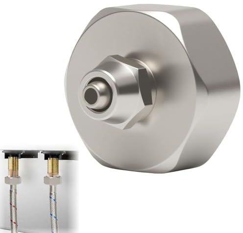 Adaptador Universal de Latón 3/4 Hembra a Pushfit 1/4 para Tubos de Agua, Compatible con Sistemas de Ósmosis, Refrigeración, Congeladores y Acuarios, Alta Durabilidad y Sin Fugas
