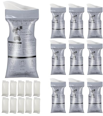 Klaisy Urinoir jetable avec poudre à absorption rapide pour les voyages en voiture
