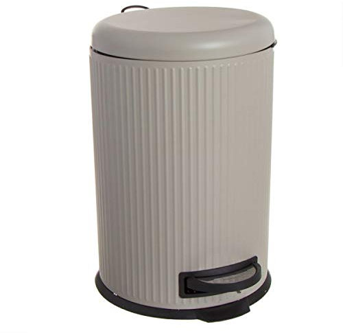 Home Gadgets - Cubo de basura con pedal (20 litros, liberación lenta, 43 cm)