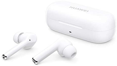 HUAWEI FreeBuds 3i True Wireless Kopfhörer mit Active Noise Canceling (Ultra schnelle Bluetooth-Verbindung, 10 mm Lautsprecher) Weiß