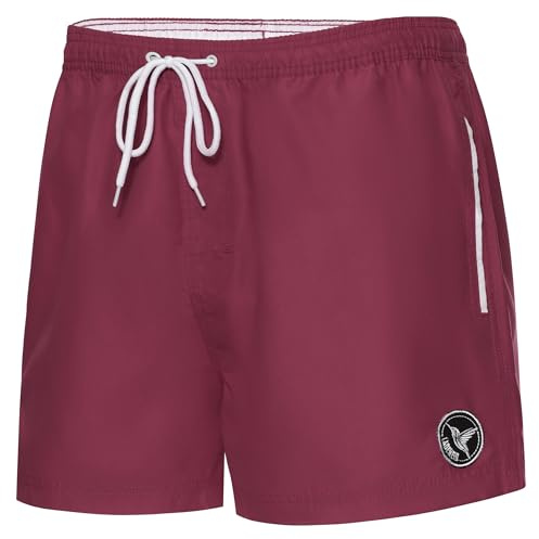 Ladeheid Bañador Hombre Natación Secado Rápido Short Deportivo LA40-199 | Forro interior de malla, bolsillos laterales y traseros, cintura elástica y tejido transpirable para playa, piscina y deporte