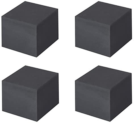 HFDASUENT Rassembleurs De Lit, Lot de 4 Pieds de Meubles Bed Riser Rehausseurs De Bureau Elephant Feet Mobilier De Table pour Meubles Mobilier de Table élévatrices,Charge 800 Kg(Size:50×50×40mm)